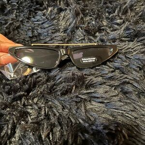 Black Cat-Eye Sunglasses